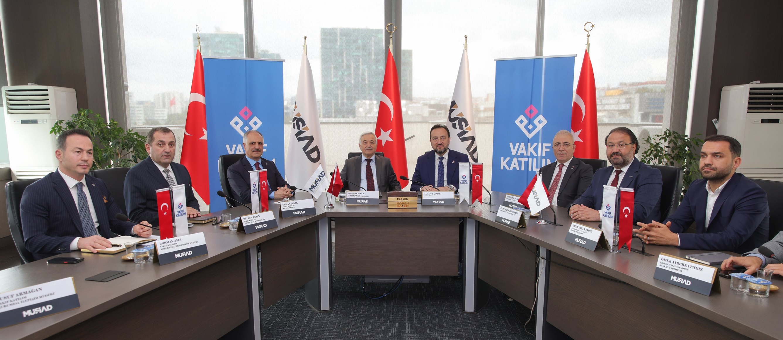 MÜSİAD VE VAKIF KATILIM DEPREM BÖLGESİ İÇİN GÜÇLERİNİ BİRLEŞTİRDİ
