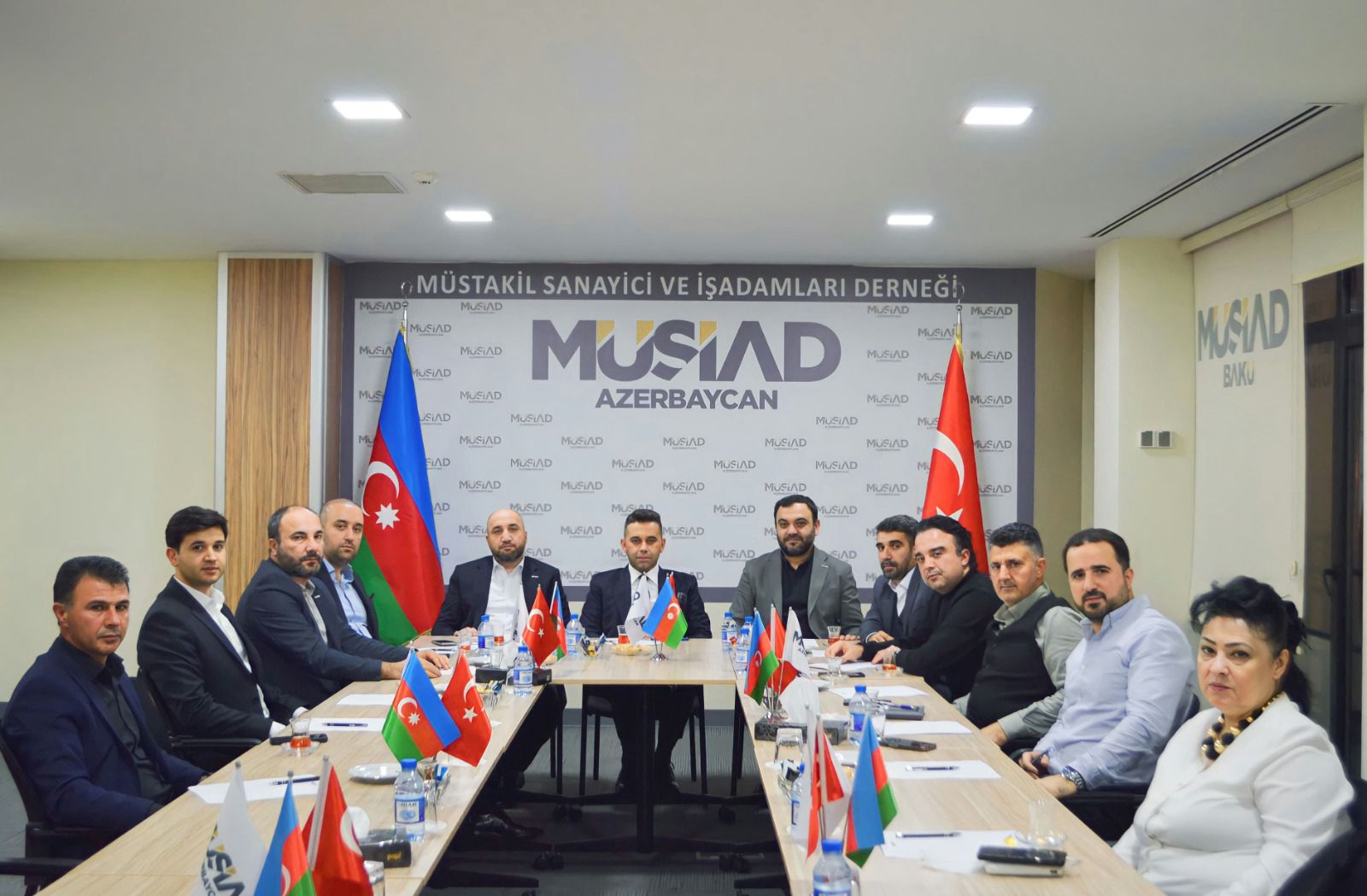 TEKSTİL DERİ VE HAZIR GİYİM SEKTÖR KURULU'NDAN MÜSİAD AZERBAYCAN ŞUBE ZİYARETİ
